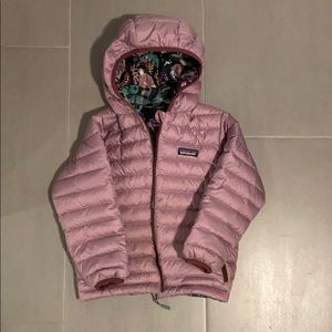 Patagonia toddler reversible sweater coat size 4T
